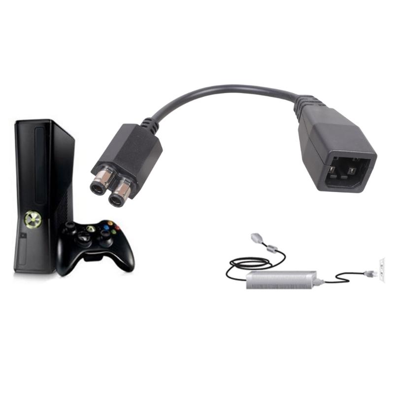 For 360 Flat to Slim Adapter Power Supply Converter Transfer Cable Power Conversion Cable Replacement Accessory
