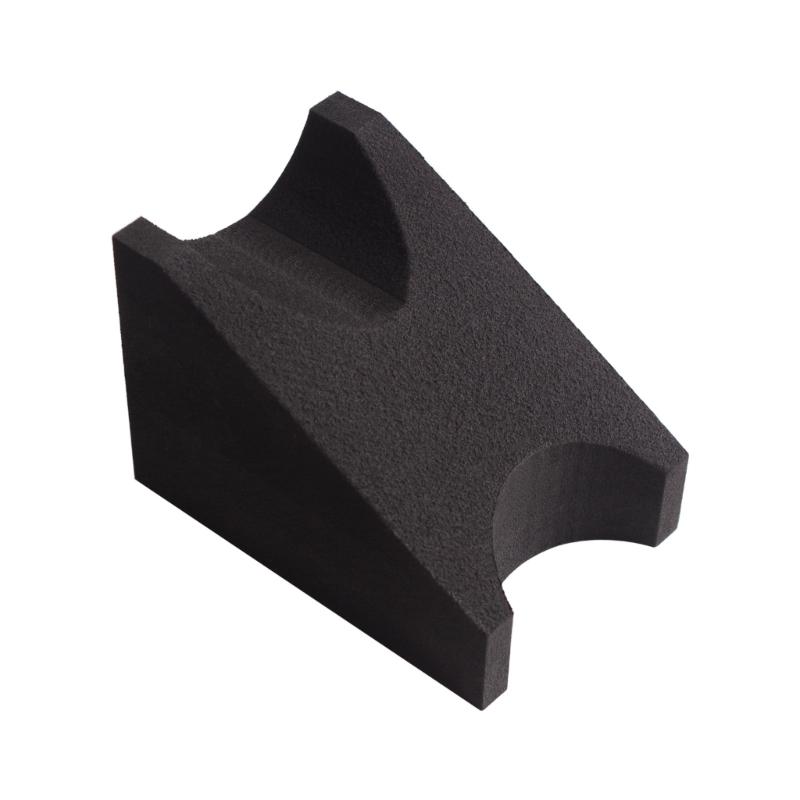 Podwójnej wysokości stojak podpierający szyjkę gitary z piankową konstrukcją do konserwacji i ćwiczeń instrumentu