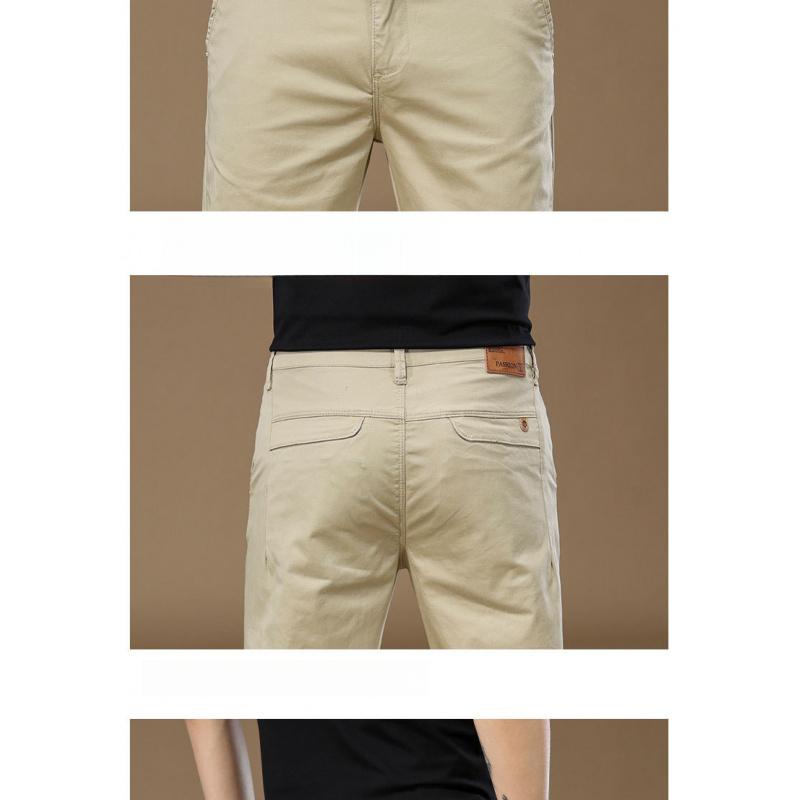 New Men'S Pants Loose Straight-Leg Light Business Style Fashionable And Versatile Casual Trousers