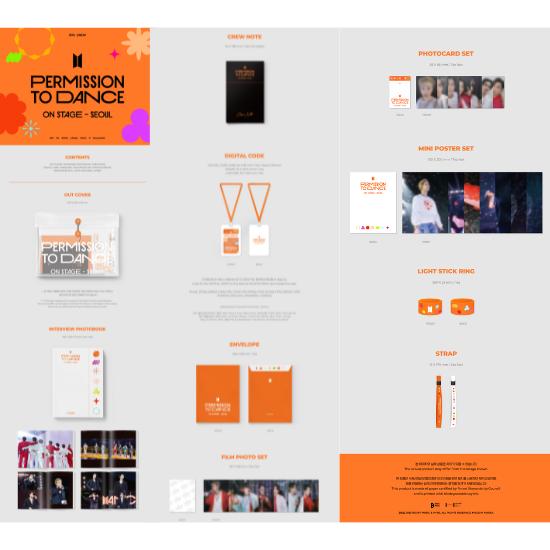 Select POB DIGITAL CODE Ver BTS PERMISSION TO DANCE on STAGE SEOUL