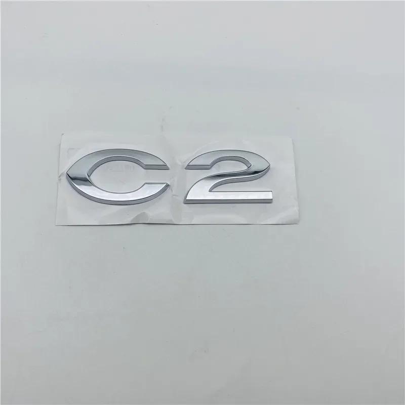 Adesivo Targhetta Nome Logo Portellone Posteriore Per C2 C4 C5 2.3 C3-XR C-elysee C-QUATRE