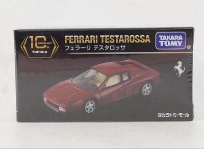 Takara Tomy Brand New Tomica Premium Ferrari Testarossa Mall Original 10th Anniversary Fee 230 Yen for Up To 20 Miniature Car 2024. (Shipping Units)