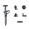 Stainless Steel Toilet Drain Cleaner High Pressure Air Plunger 120PSI 8 kPa With 3 Nozzles For Sink Bathtubs Pipe Clogs