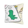 Cartoon Art J-Joguman Pillow Cover  Print Cushion Cover Cute Funny Pillow Case For Sofa Couch Bed Living Room