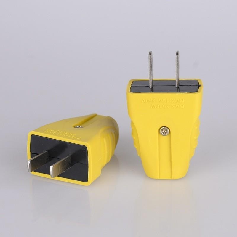 Fixed Integrated Power Plug High Power 250V 16A Flame Retardant for RV Camper Internal Electrical System Installation