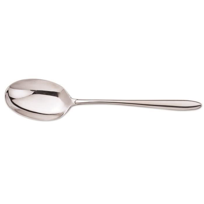 Cuillère de service Arcos Berlin 561800 monobloc d'une seule pièce en acier inoxydable 18/10, épaisseur 3 mm et lame de 26,5 cm