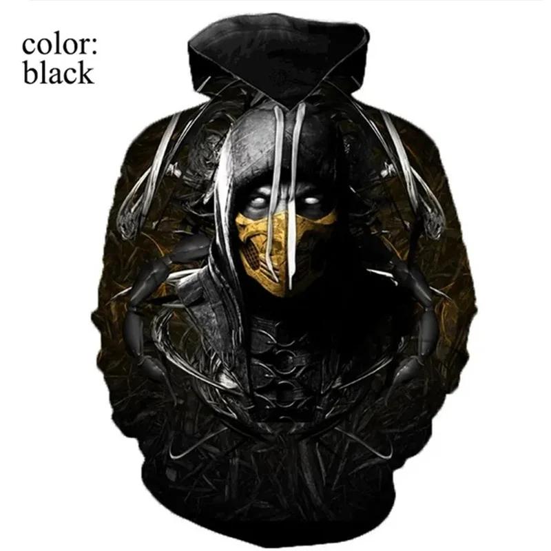 Mortal Kombat 11 Game Hoodies Hot Sell Men Clothing Cool Design 3D Printed Hoodie Women Pullover Harajuku Fashion Y2k Tops Hoody