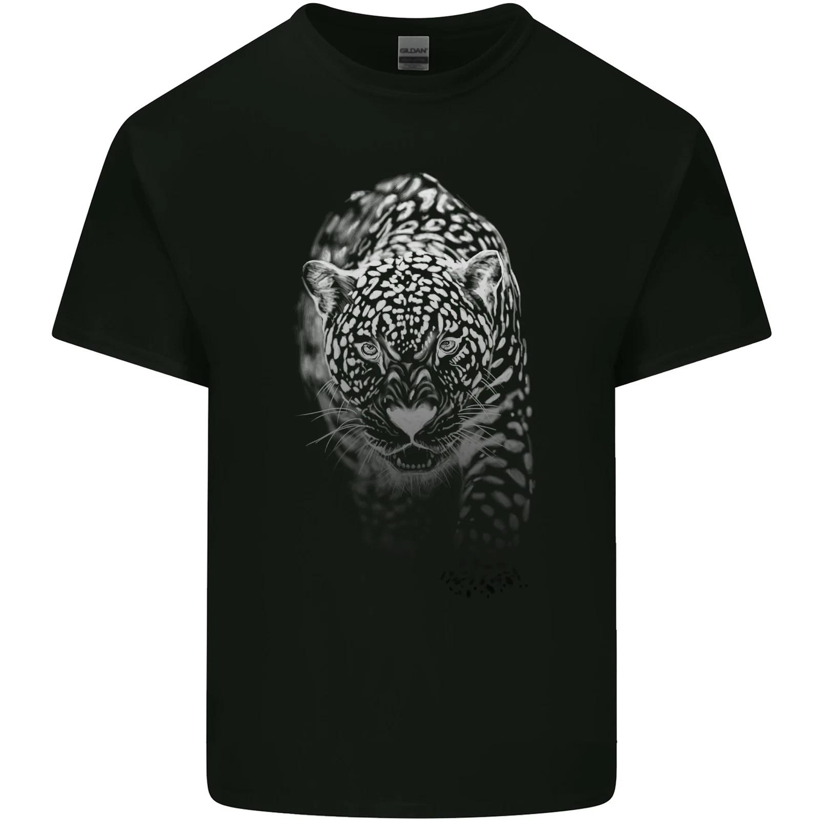 

Stealthy Jaguar Wild Cats Lion Tiger Kids T-Shirt Childrens L