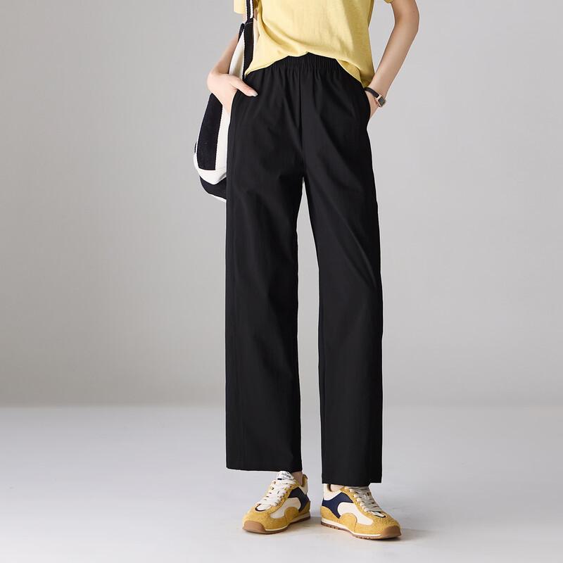 

SOFSIL Women s Elastic Waist Straight Leg Casual Pants