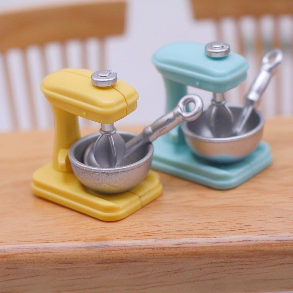 Miniature Dollhouse Blender Kitchen Play Prop