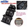 35750-T2A-W01 Electric Power Window Lifter Master Control Switch Button For Honda Accord MK9 2013 2014 2015 2016 2017