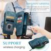 Leather Zipper Wallet Case For Samsung Galaxy A14 A15 A16 A17 A24 A25 A33 A34 A35 A36 A53 A54 A55 A56 A71 A72 4G 5G Phone Cover