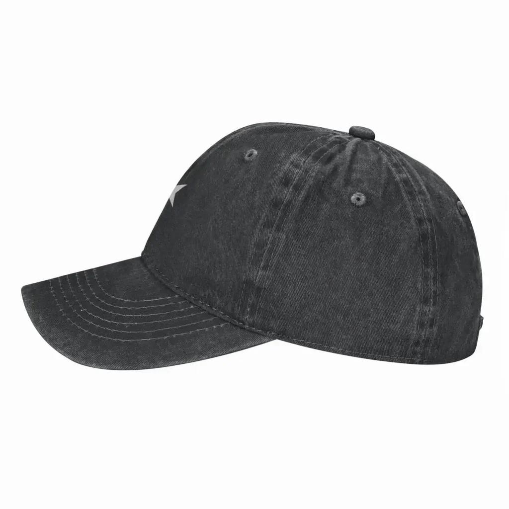 CROSS MALTA Maltese Amalfi Cross Maltese Cross Knights Hospitaller WHITE On BLACK Baseball Cap Luxury Brand Unisex Caps Women'S