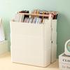 Plastic Desk Storage Organizer Portable Storage Box Storage Containers Desk Stationery Box  Women