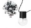 Solar Garden Light Garland, Decorative, 6.5 M, 30 Bulbs