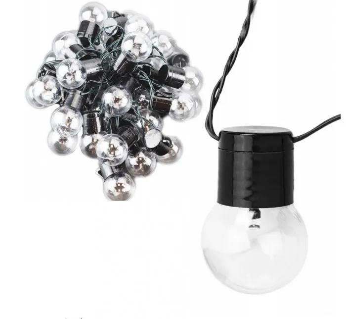 Solar Garden Light Garland, Decorative, 6.5 M, 30 Bulbs