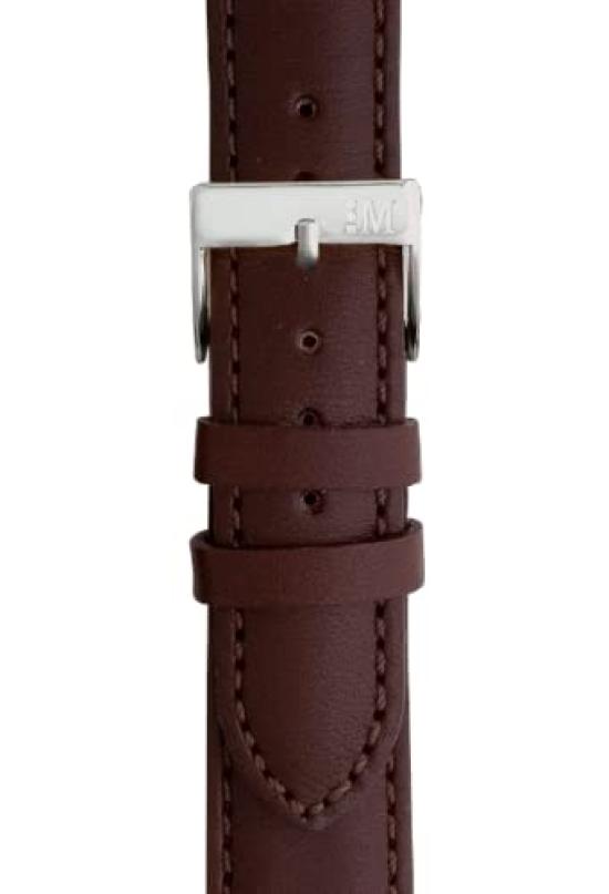 [MORELLATO] MORELLATO Watch Band GRAFIC XL Graphic Length 20mm Dark Brown Cowhide Leather K0969 087 034 020