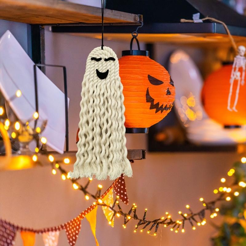 Meticulously Handcraft Halloween Spirit Hanging Decors Decorative Pendant Spirit for Party Traditional Craftsmanships