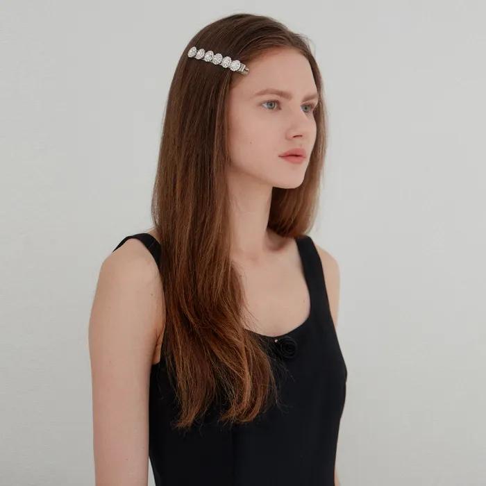 Bold Cubic Hair pin