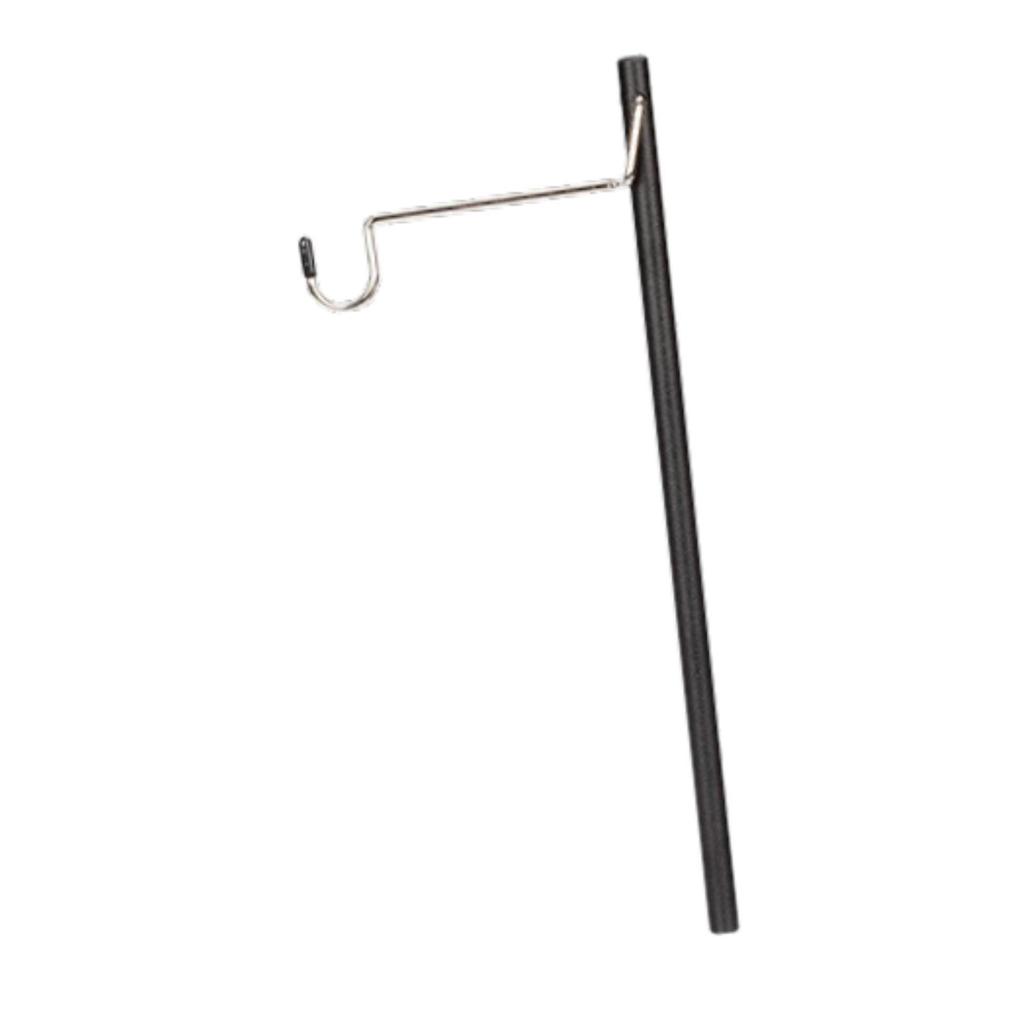 Camping Lantern Pole Hooked Stand for Picnic Lighting Professional Multipurpose Quick Installation Sturdy 32cm Length Compact