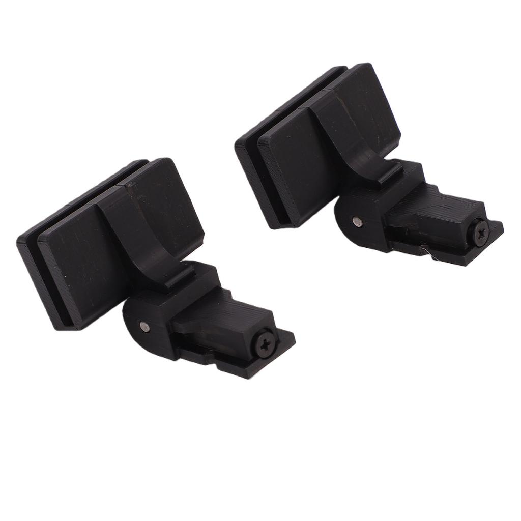 2 Stück Staubschutz-Scharnier Ersatz für Keenwood KD 291R Plattenspieler ABS Plattenspieler Staubschutz-Scharnier Plattenspieler Teile