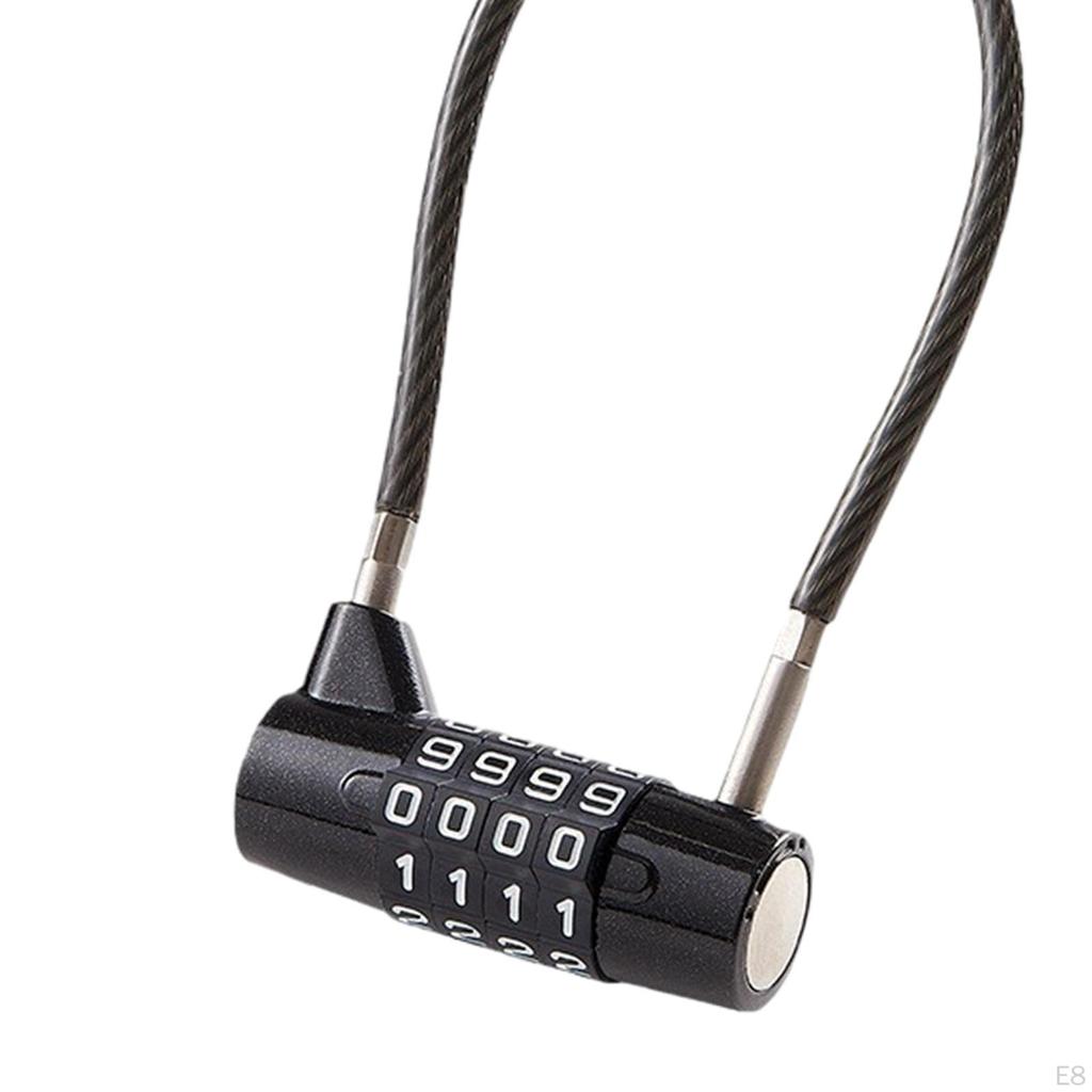 Kabelschloss, Gepäck, Reisegepäck, Mehrzweck-Passwortschloss, Kombination für den Außenbereich