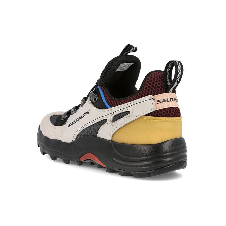 SALOMON Raid Wind Comfortable Fabric Synthetic Leather Shock Absorbing Slip Resistant Durable Lightweight Low Top Casual Running Shoes 415770