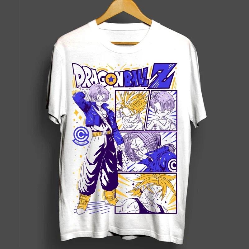 Dragon Ball Z Men Women Men Son Goku T Shirts Vegeta Oversized 100% Cotton Clothes Funny Short Sleeve Crewneck Tee Shirt New Arrival T-Shirts