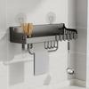 Multifunctional Utensil Holder Screwless Setup Installation WallMounted