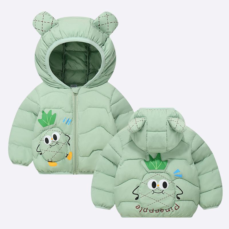 Girls'  Winter New Children's Cotton Clothes Warm Coats