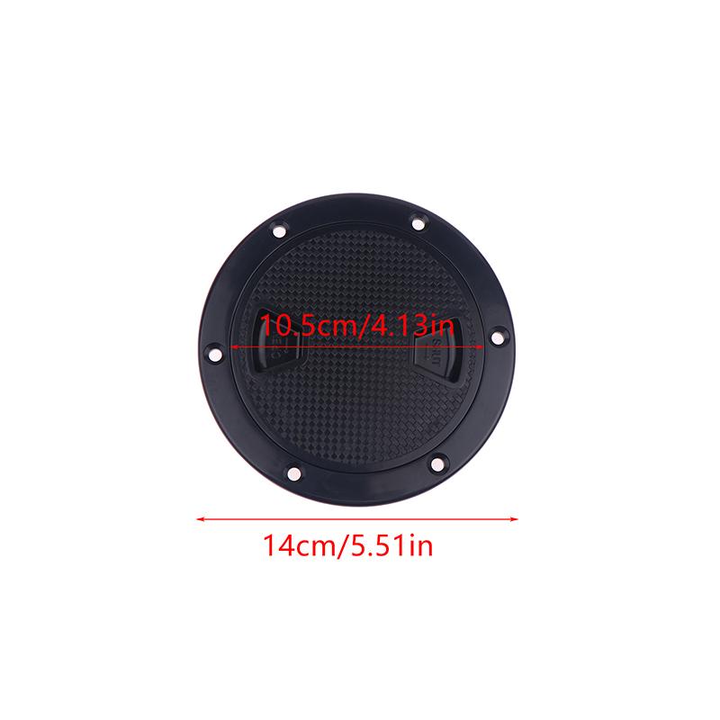 

ABS Plastic Round Non-Slip Inspection Hatches Screw Out Access Hatch Cover 4 6 8 With Detachable Cover For Kayaks Yacht
