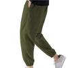 New solid color large size casual pants men's summer trend casual loose leggings men's