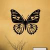 1pc Elegant Metal Butterfly Wall Art Decor, Outdoor Large Garden Art, Housewarming Decoration, Modern Home Decorative Hangings