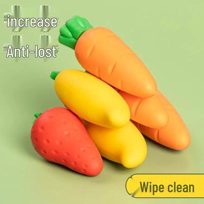 Jumbo Fruit Eraser - Perfect for Kindergarten Prizes or Elementary Student Gifts (Christmas Special)