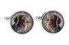 German Wirehaired Pointer - Cufflinks In a Box, Handmade Jewelry, Product of the Art-Dog Brand