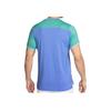 Nike T-shirt Uomo Manica Corta Girocollo Color Block Top Blu FD5320-494