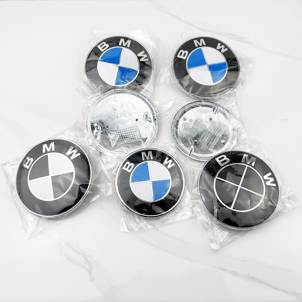 2 Stück 74mm 82mm Fahrzeug Front Heck Logo Dekorative Gehäuse Kit Für BMW E61 F90 F07 F11 F18 Serie