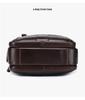 Old Lion Men's Retro Cowhide Messenger Bag - European & American Fashion Small Shoulder Bag