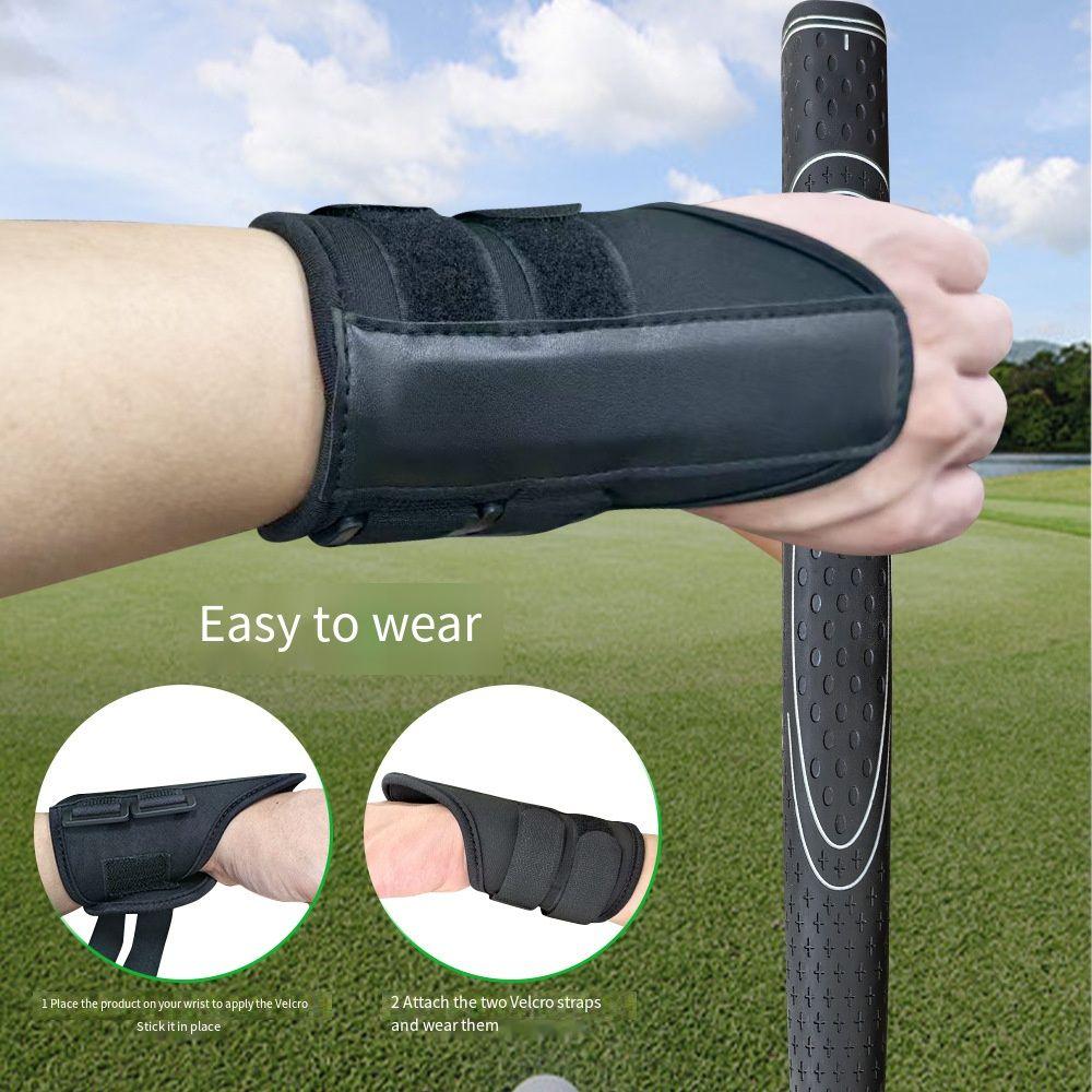Hand Position Fixer Golf Wrist Brace Wrist Flip Preventer Golf Swing Trainer Aid  Practice Tool