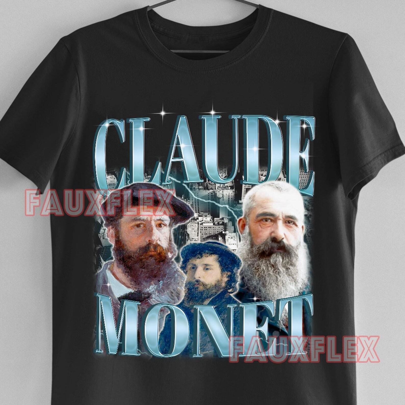 CLAUDE MONET-Shirt, Claude Monet Retro T-Shirt, Claude Monet Vintage Fan Tees, Claude Monet Merch Gift, Claude Monet Kids Tee L
