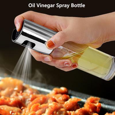 1 Adet Barbekü Yemek Pişirmek için Zeytinyağı Sprey Şişesi Yağ Sirke Şişeleri Teneke Kutu Izgara Püskürtücü Araçları