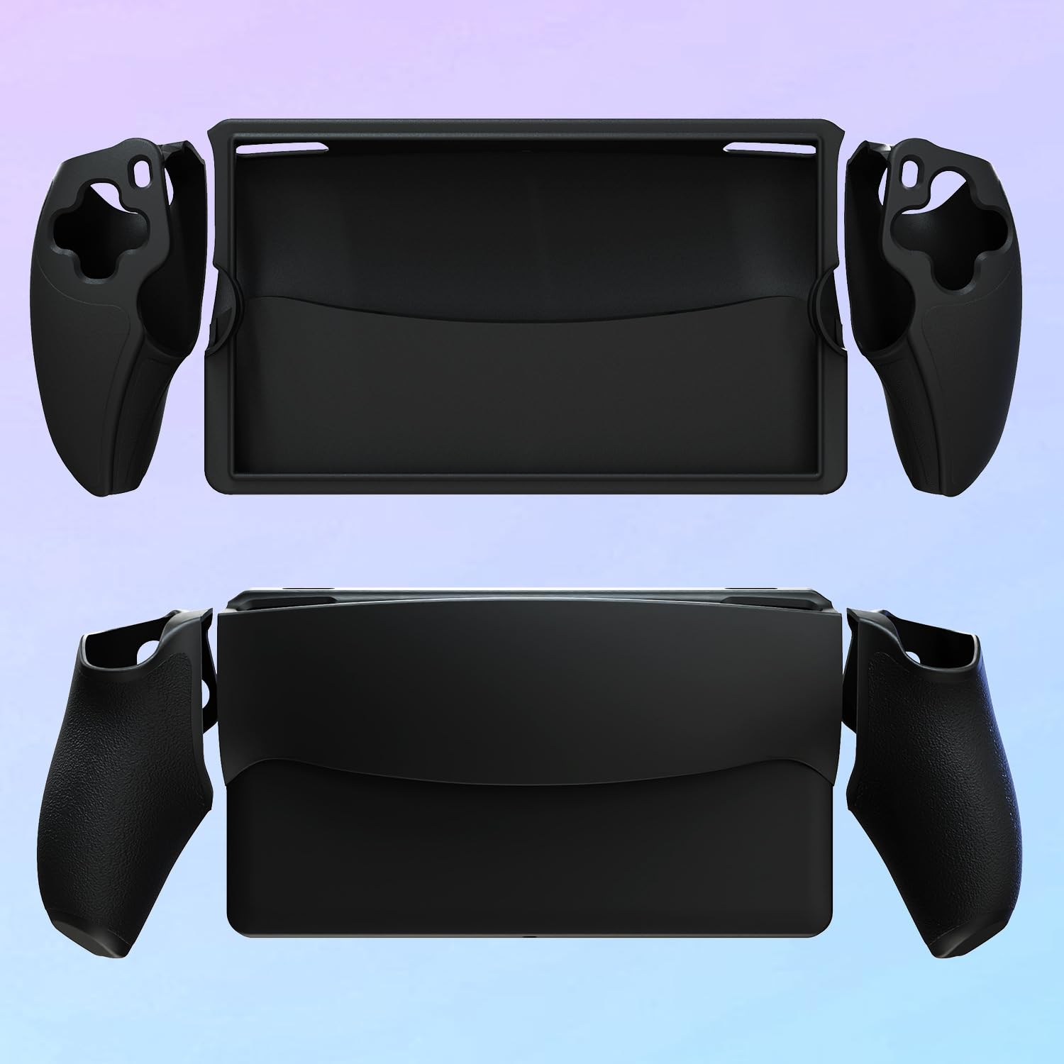 

JOYSOG PS Portal Controller Skin for Playstation Portal Remote Player Handheld Game Console Protective Cover Case Anti-Slip (Black) чорний