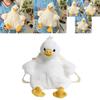 Cute Cartoon Plush Duck Backpack 2024 New Stylish Stuffed Toy Bag For Students