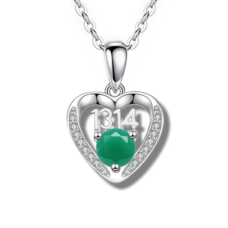 

Новый День святого Валентина 1314 Ожерелье Женственное Но Всегда Сердце Кулон [With O-chain]