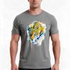 Lurking Leopard Watercolor Tshirt Summer Casual Cotton Tee Oversized Streetwear Tops Vintage Graphic Print Unisex Unisex Unisex