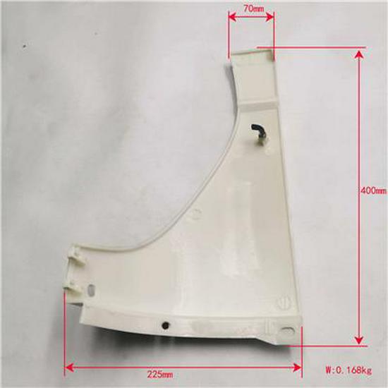 White Decorative Plate for Foton Right Headlight (1B17853100123)