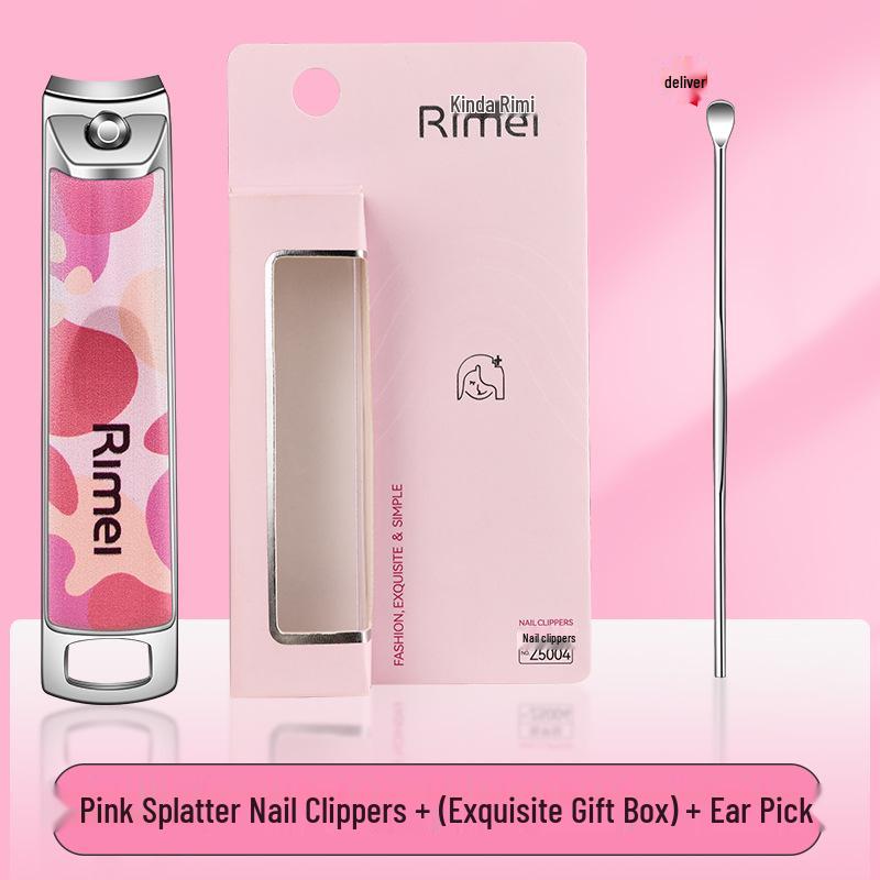 Jindari Mei Cute Cartoon Nail Clippers for Children - Safe, Anti-Splash Design