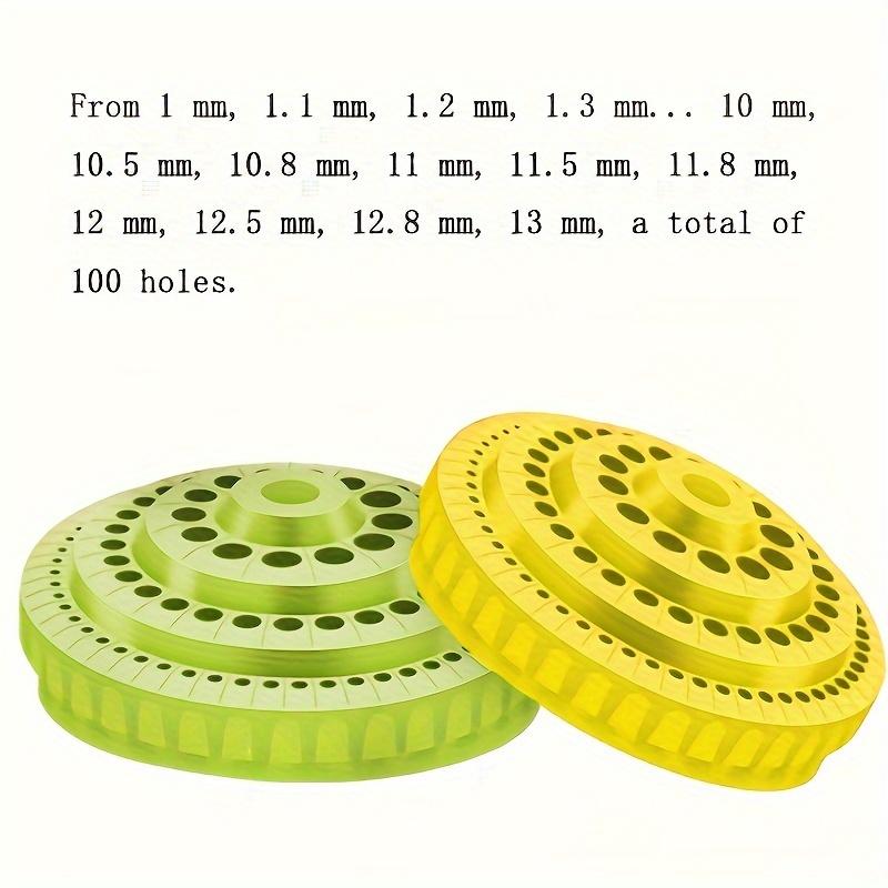 1pc Hardened Drill Bit Storage Box, Tap Milling Cutter Grinding Head, Rotatable Parts Box, Storage Accessories Tool Rack Box