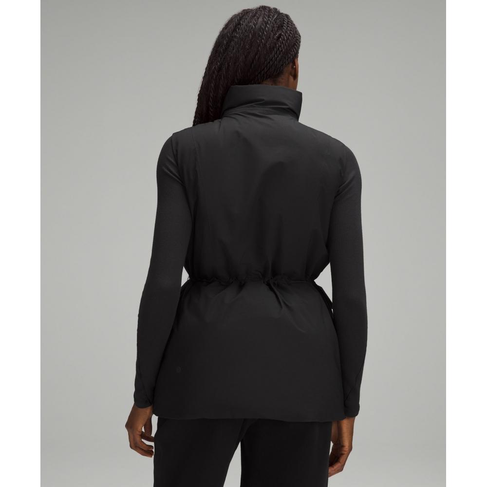 Lululemon Stretchseal Waterproof Down Filled Vest Black