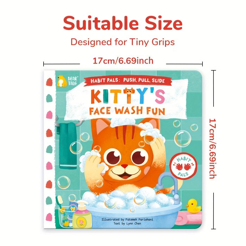 Baby Animal Lift-The-Flap Books Lift the Flap Board Storybook Good Eating Habit Formation Travel Toy Birthday Gift for Toddlers